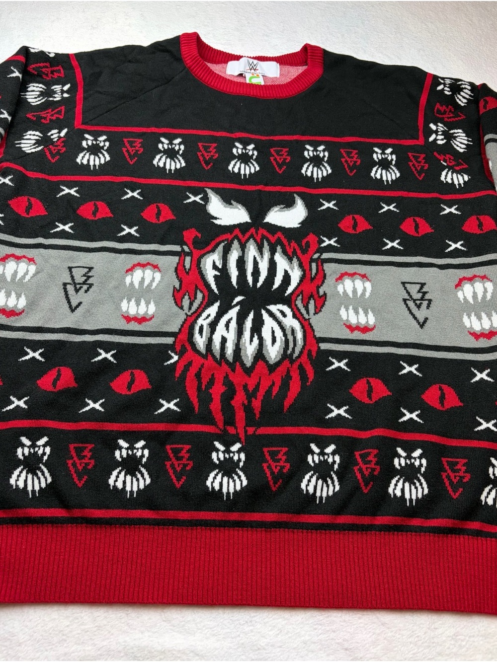 WWE The Fiend Bray Wyatt Ugly Christmas Sweater 2018 2XL Horror Holiday Knit